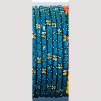 Chitra Bangles Multi Color Glass Bangle (12 Piece In One Box)