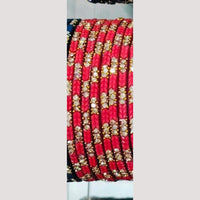 Chitra Bangles Multi Color Glass Bangle (12 Piece In One Box)