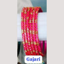 Chitra Bangles Glass Multi Color Bangle Set (12 Piece In One Box)