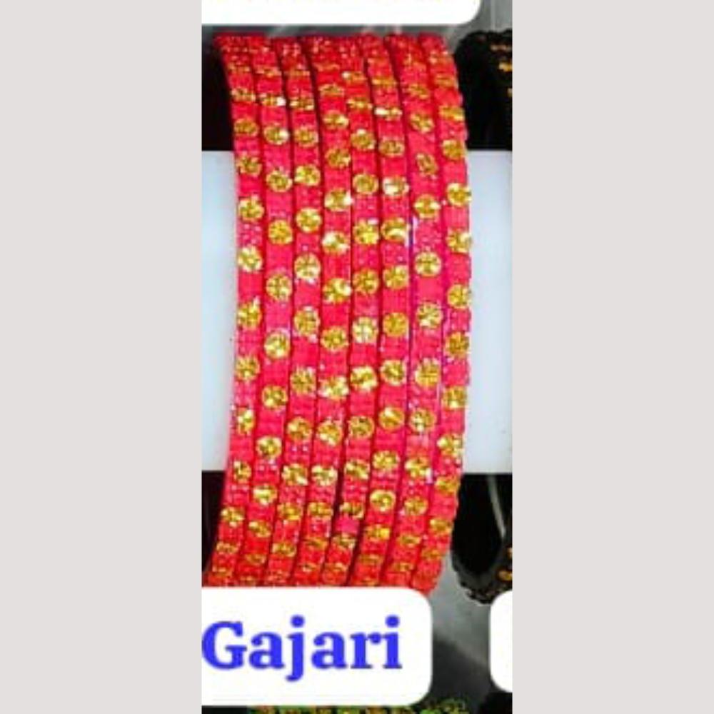 Chitra Bangles Glass Multi Color Bangle Set (12 Piece In One Box)