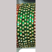 Chitra Bangles Multi Color Glass Bangle (12 Piece In 1 Box)