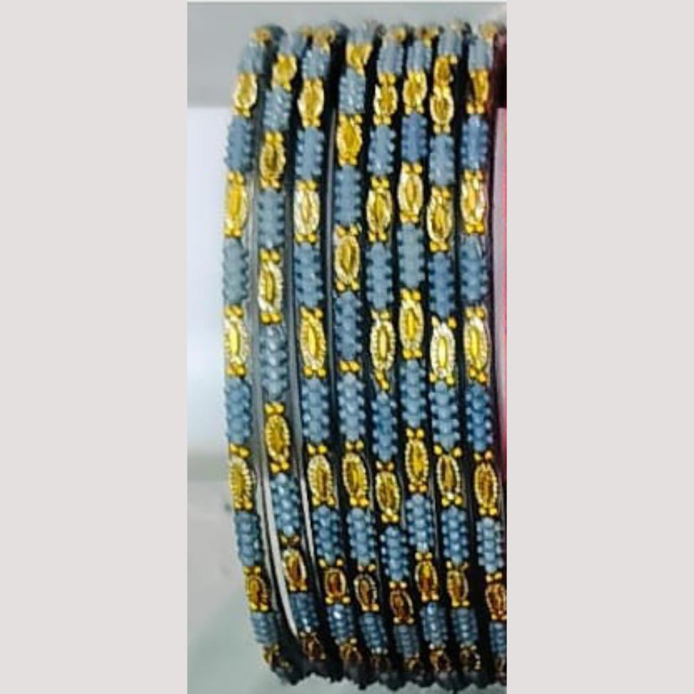 Chitra Bangles Glass Multi Color Bangle Set (12 Piece In One Box)