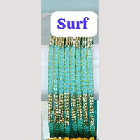 Chitra Bangles Multi Color Bangle (12 Piece In One Box)
