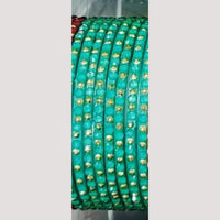 Chitra Bangles Multi Color Glass Bangle (12 Piece In One Box)