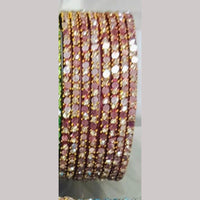 Chitra Bangles Multi Color Glass Bangle (12 Piece In 1 Box)