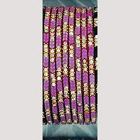 Chitra Bangles Multi Color Glass Bangle (12 Piece In One Box)