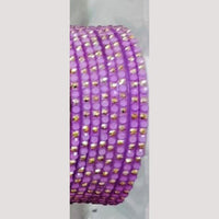 Chitra Bangles Multi Color Glass Bangle (12 Piece In One Box)