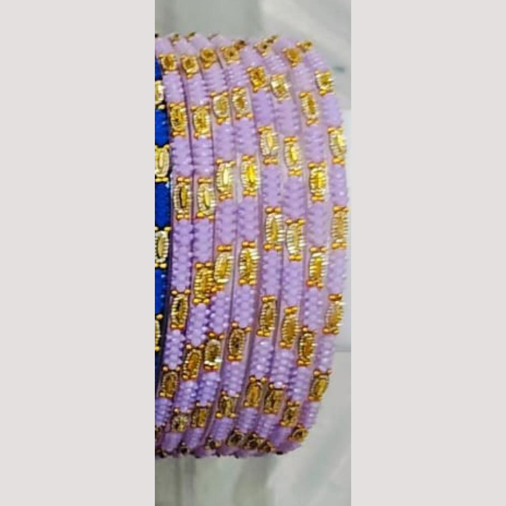 Chitra Bangles Glass Multi Color Bangle Set (12 Piece In One Box)