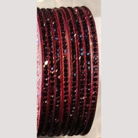 Chitra Bangles Glass Multi Color Bangle Set (12 Piece In One Box)