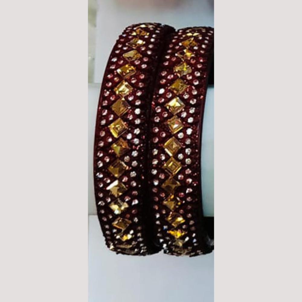 Chitra Bangles Multi Color Bangle (8 Piece In One Box)