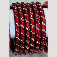 Chitra Bangles Multi Color Bangle (8 Piece In One Box)