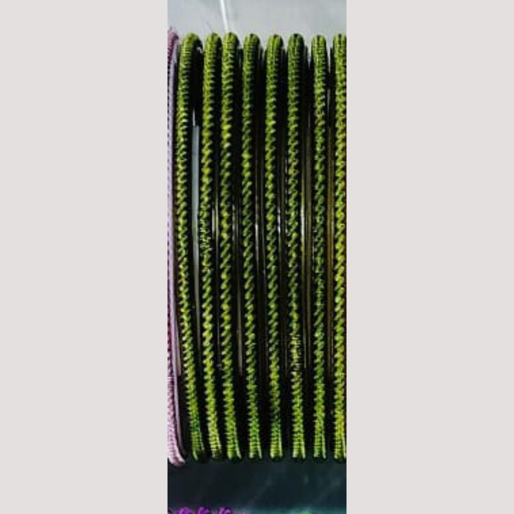 Chitra Bangles Multi Color Glass Bangle (12 Piece In One Box)