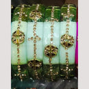 Chitra Bangles Multi Color Glass Bangle (4 Piece In One Box)