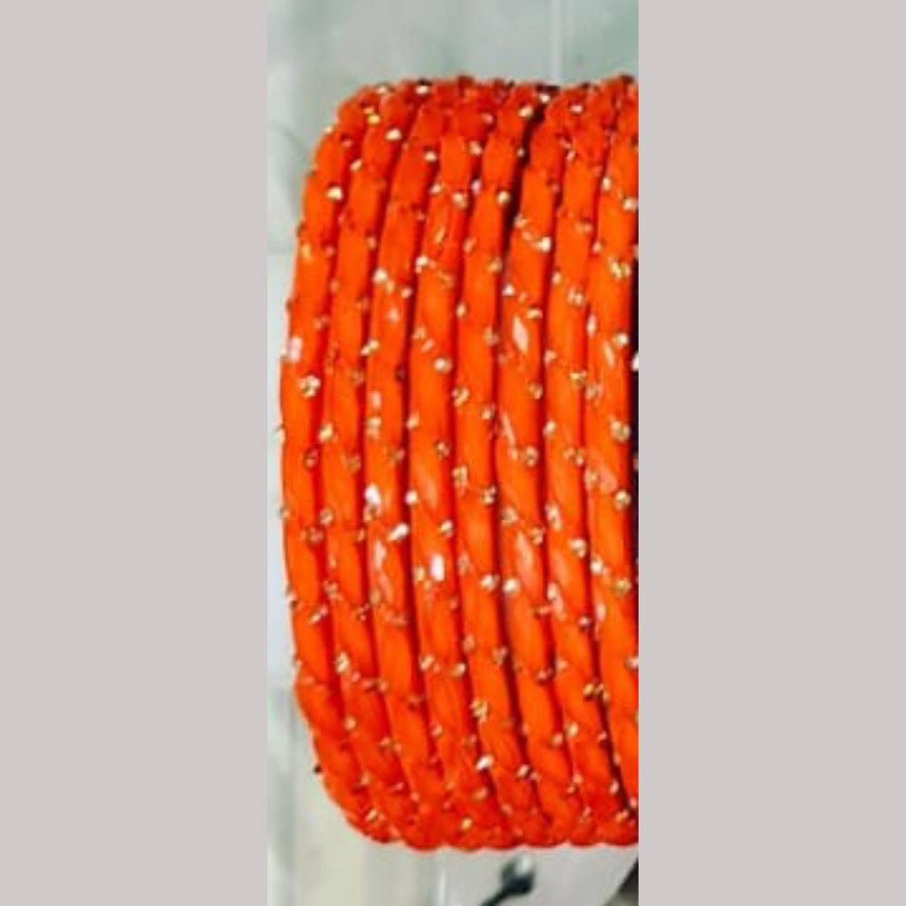 Chitra Bangles Multi Color Glass Bangle (12 Piece In One Box)