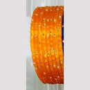 Chitra Bangles Multi Color Glass Bangle (12 Piece In One Box)