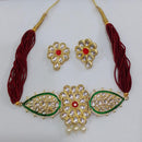 Midas Touch Gold Plated Kundan Stone Choker Necklace Set