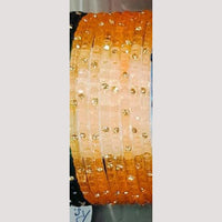 Chitra Bangles Multi Color Glass Bangle (12 Piece In One Box)