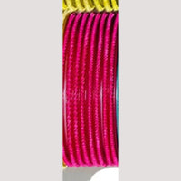 Chitra Bangles Multi Color Glass Bangle (12 Piece In One Box)