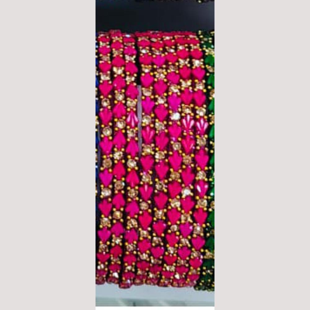 Chitra Bangles Multi Color Bangle (12 Piece In One Box)
