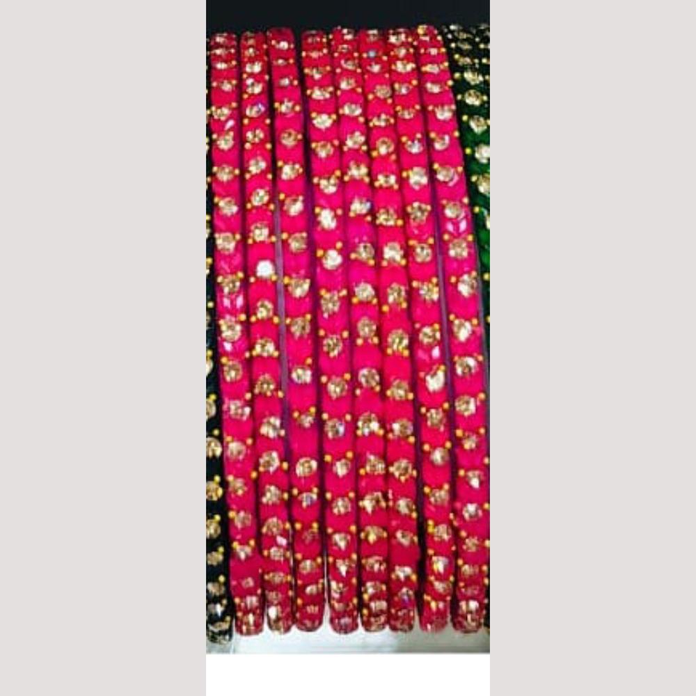 Chitra Bangles Multi Color Bangle (12 Piece In One Box)
