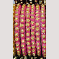 Chitra Bangles Multi Color Bangle (8 Piece In One Box)