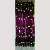 Chitra Bangles Multi Color Glass Bangle (12 Piece In One Box)