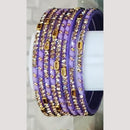 Chitra Bangles Glass Multi Color Bangle Set (12 Piece In One Box)