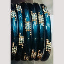 Chitra Bangles Multi Color Glass Bangle (8 Piece In 1 Box)