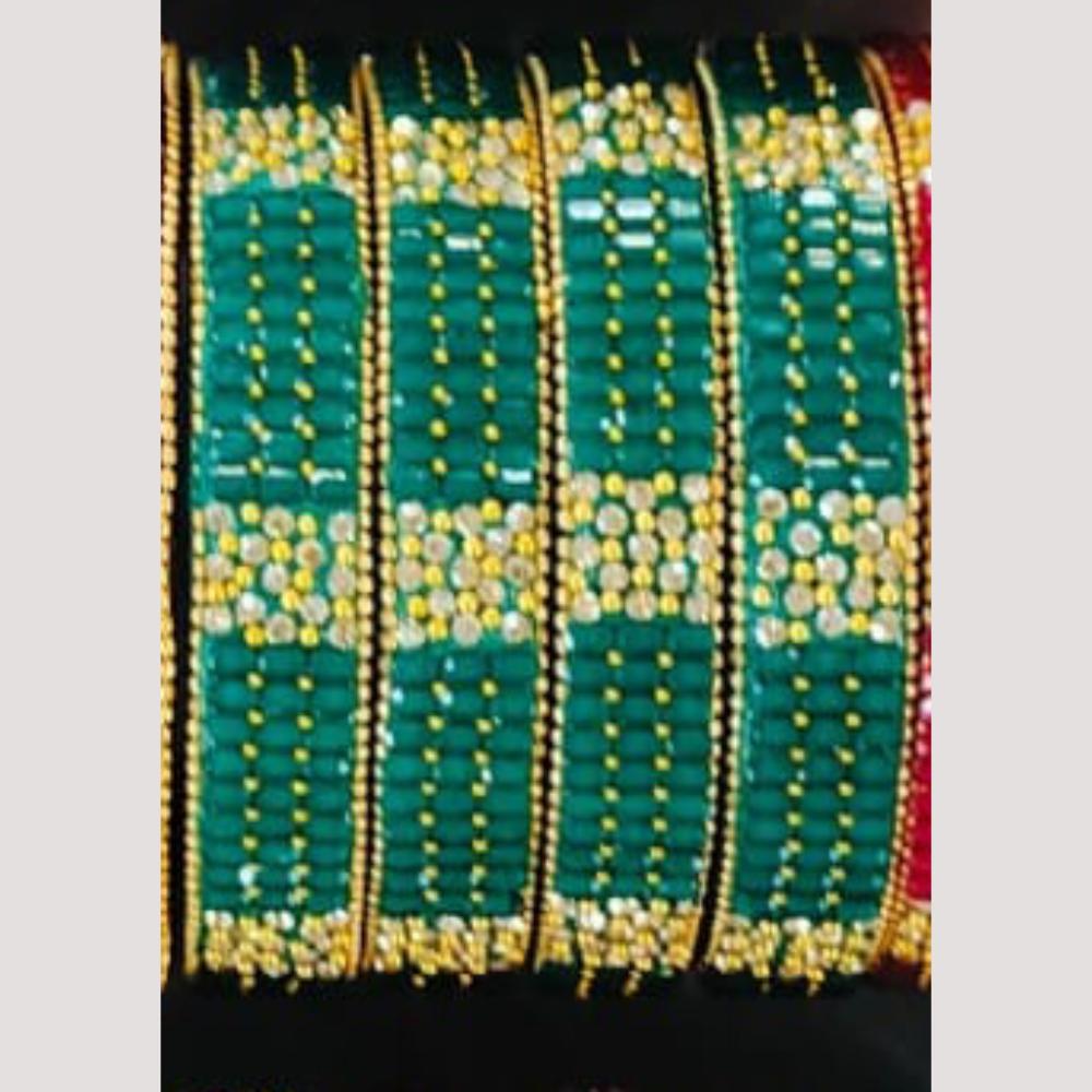 Chitra Bangles Multi Color Bangle (4 Piece In One Box)