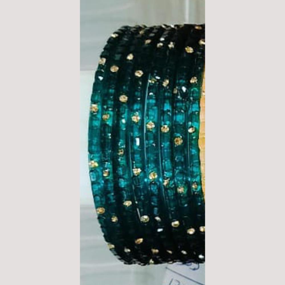 Chitra Bangles Multi Color Glass Bangle (12 Piece In One Box)