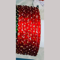 Chitra Bangles Multi Color Glass Bangle (12 Piece In 1 Box)