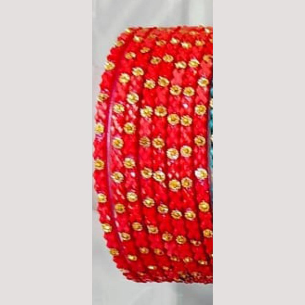 Chitra Bangles Multi Color Glass Bangle (12 Piece In One Box)