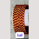 Chitra Bangles Glass Multi Color Bangle Set (12 Piece In One Box)