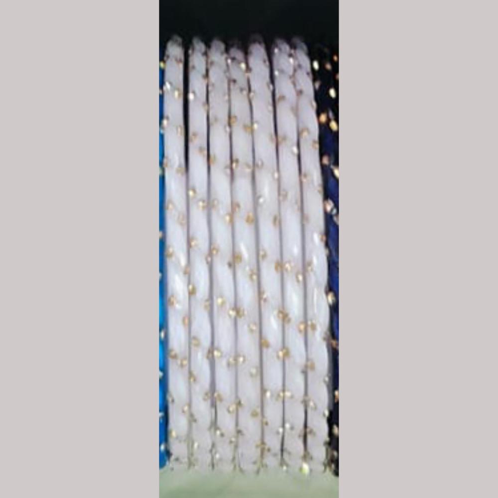 Chitra Bangles Multi Color Glass Bangle (12 Piece In One Box)