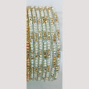 Chitra Bangles Glass Pearl Bangle Set (12 Piece In One Box)