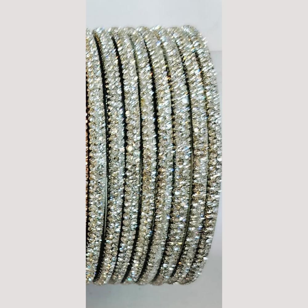 Chitra Bangles Glass Austrian Bangle (12 Piece In One Box)