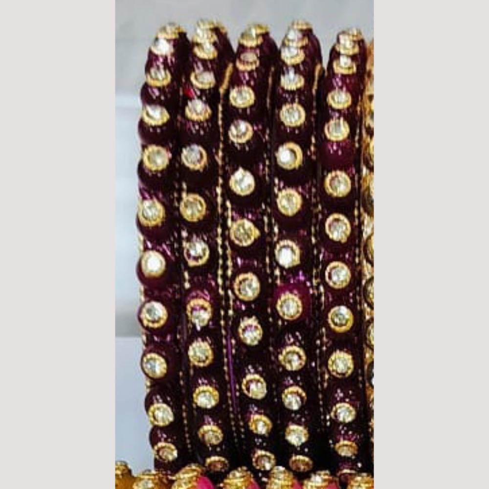 Chitra Bangles Multi Color Bangle (8 Piece In One Box)