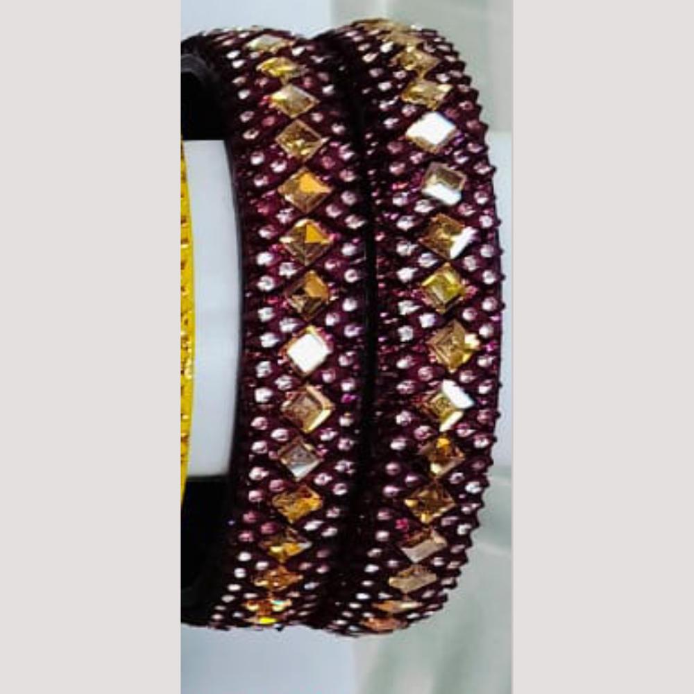 Chitra Bangles Multi Color Bangle (8 Piece In One Box)