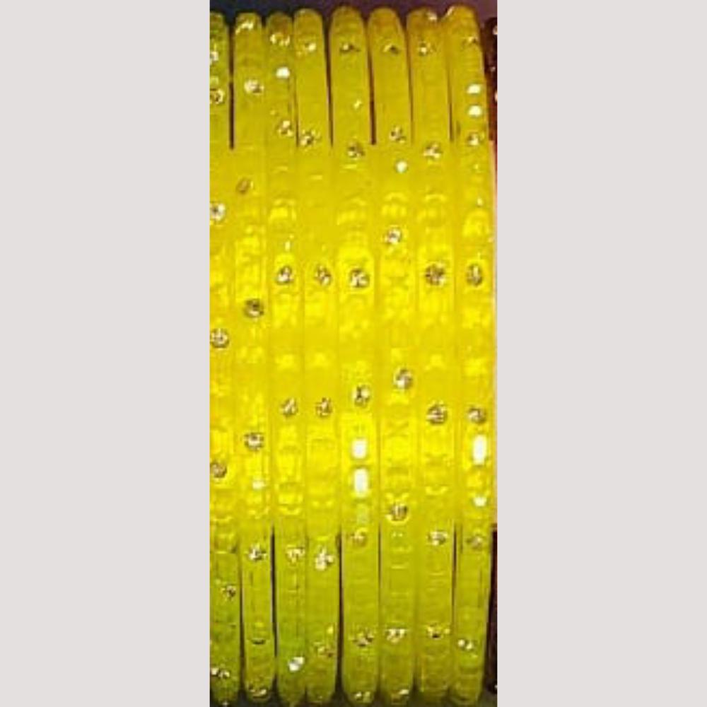 Chitra Bangles Multi Color Glass Bangle (12 Piece In One Box)