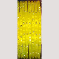 Chitra Bangles Multi Color Glass Bangle (12 Piece In One Box)