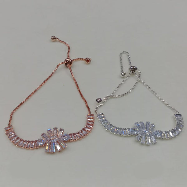 Tip Top Jewellers Crystal Stone Adjustable Bracelet