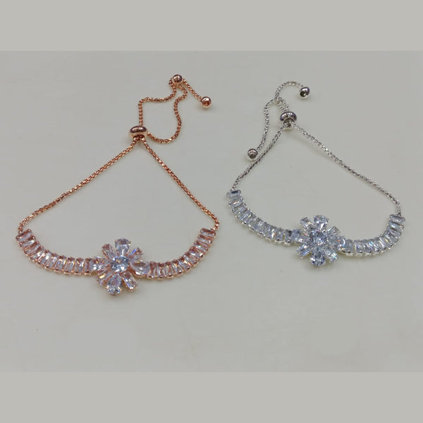 Tip Top Jewellers Crystal Stone Adjustable Bracelet