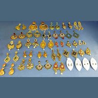 Pack of 100 Assorted earrings starter pack for Wholesaler at just Rs.5500/-