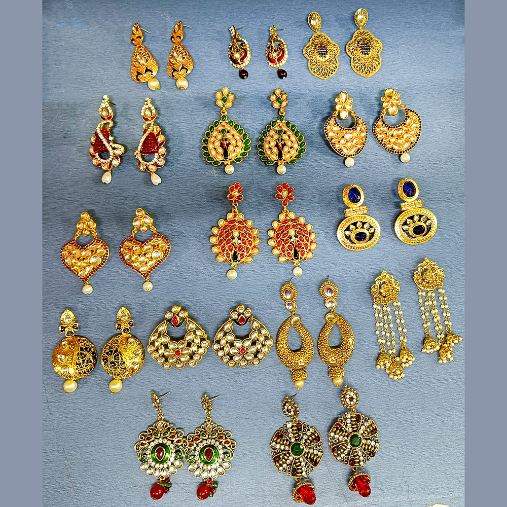 Buy R.S Jewellery Stud / Ear Rings / Women Earrings /Studs For Women Combo  / Thoodu For Womens Combo - Orgoshops