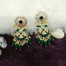 Bhavi Jewels Gold Plated Meenakari Jhumki Earrings