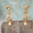 Shreeji Gold Plated Dangler Earrings Earrings