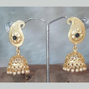 Shreeji Gold Plated Jhumki Earrings