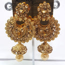 Shreeji Gold Plated Dangler Earrings