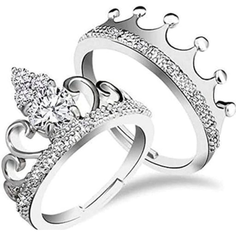 Martina Jewels  Silver Plated Adjustable Ring