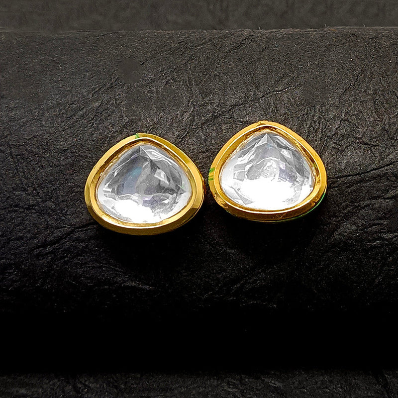 Bhavi Jewels Gold Plated Stud Earrings